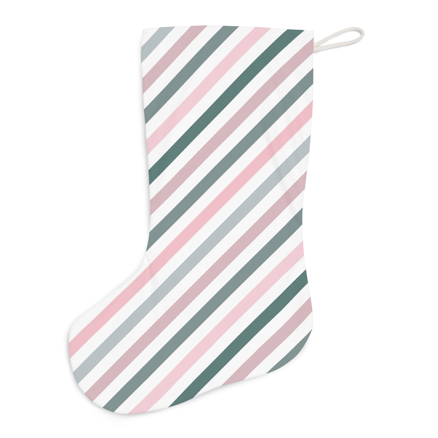 Rose Garden Color Santa Stocking