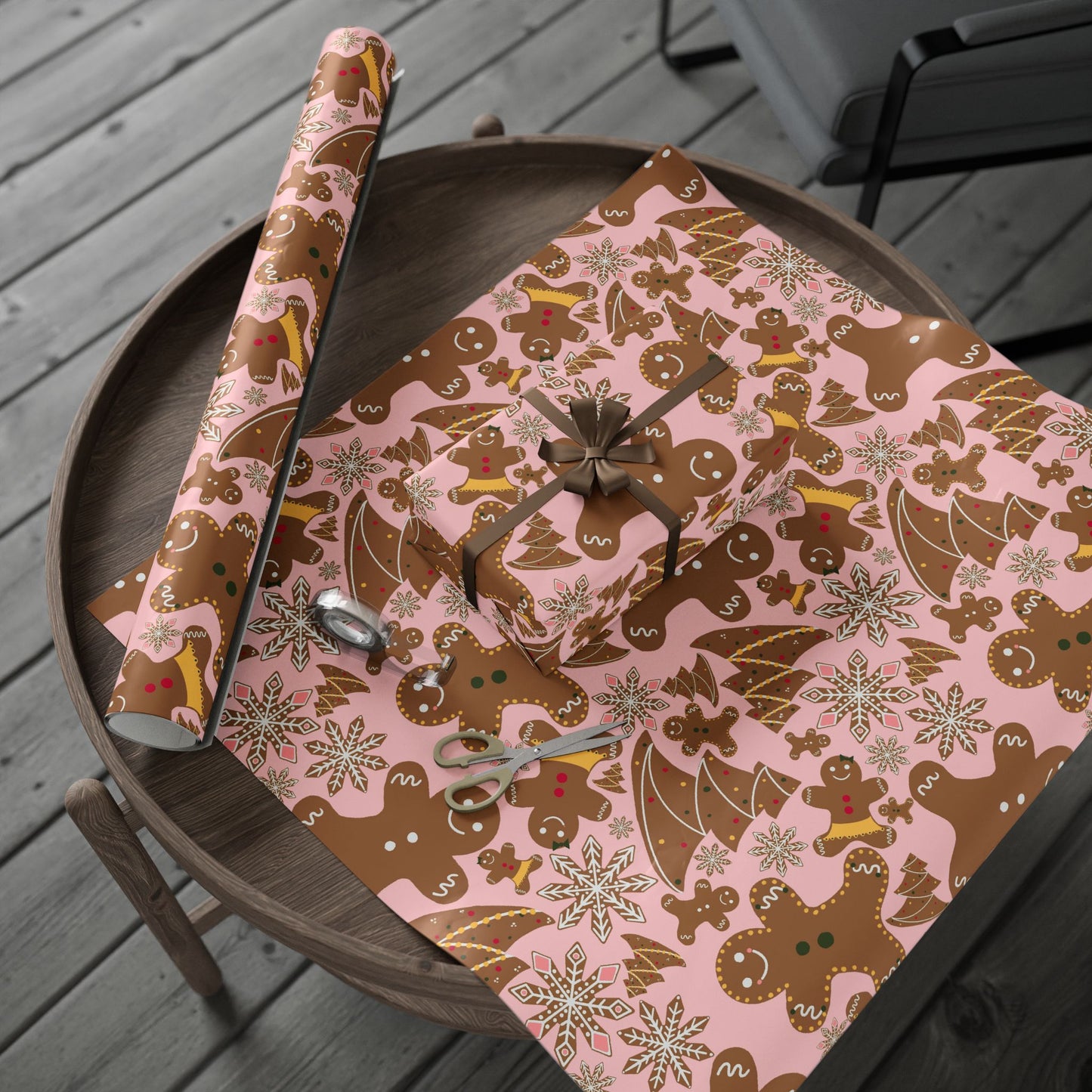 Gingerbread Wrapping Paper
