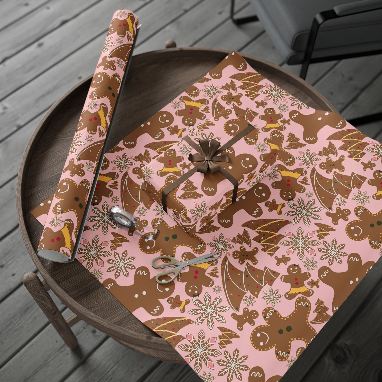 Gingerbread Wrapping Paper