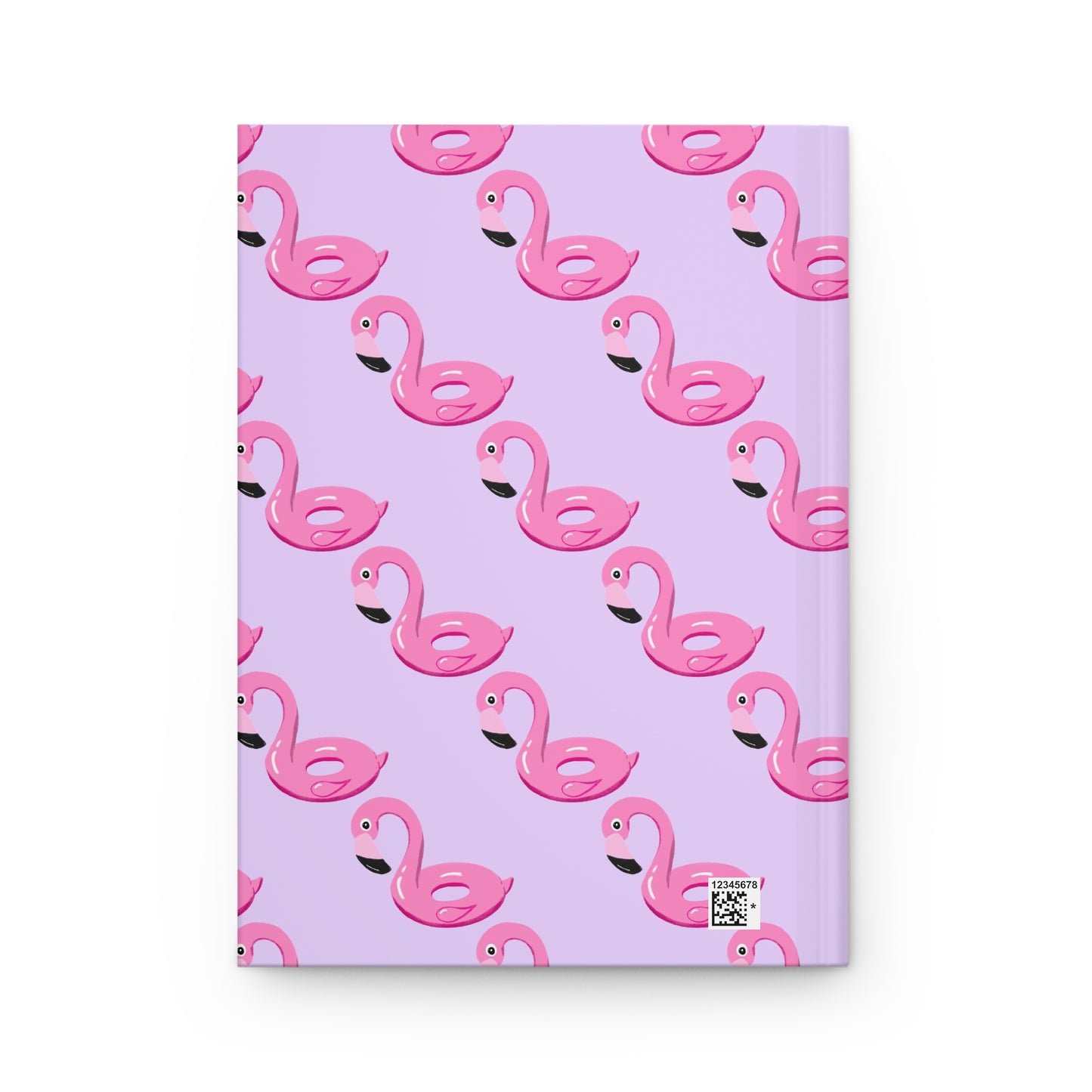 Flamingo Pool Float Hardcover Journal