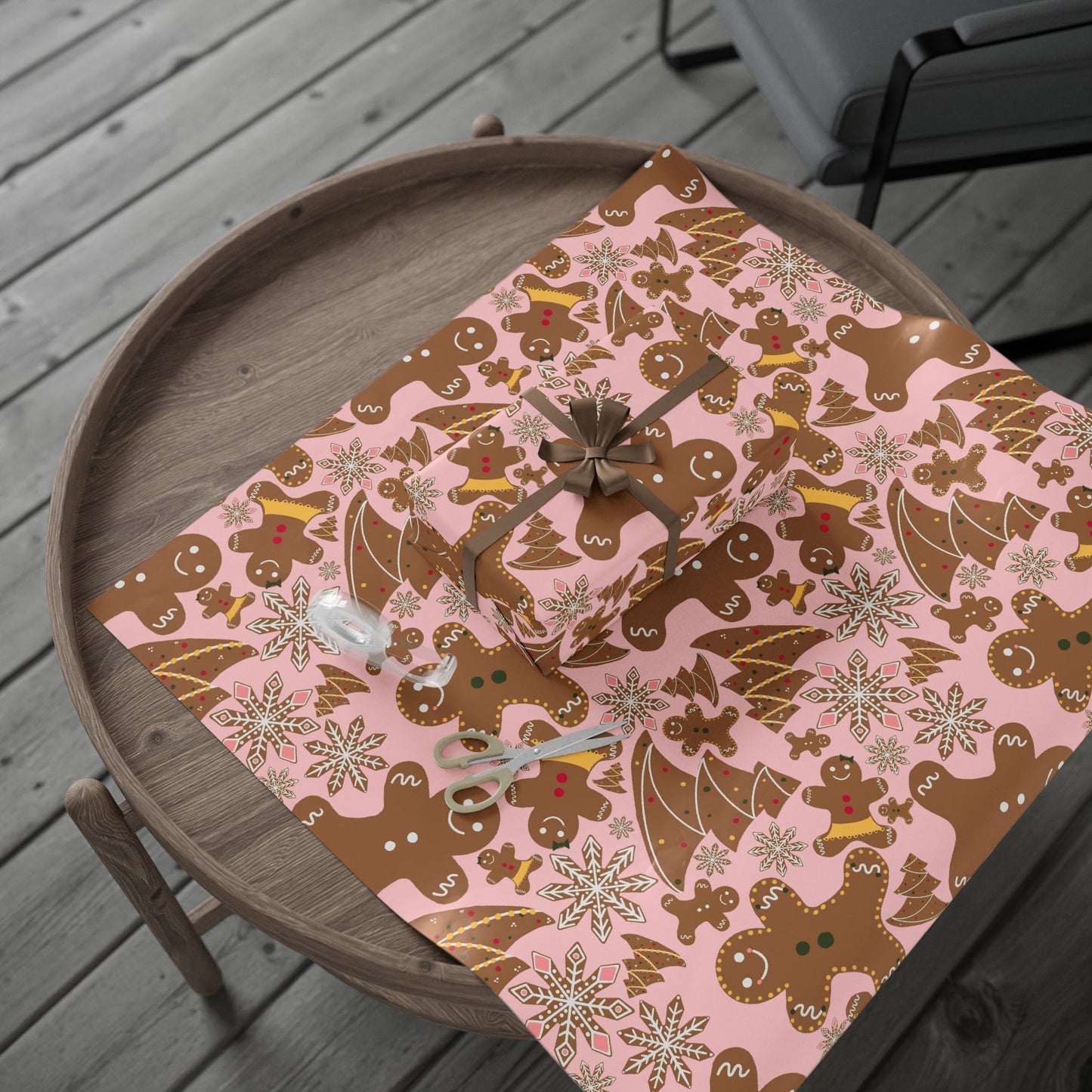 Gingerbread Wrapping Paper