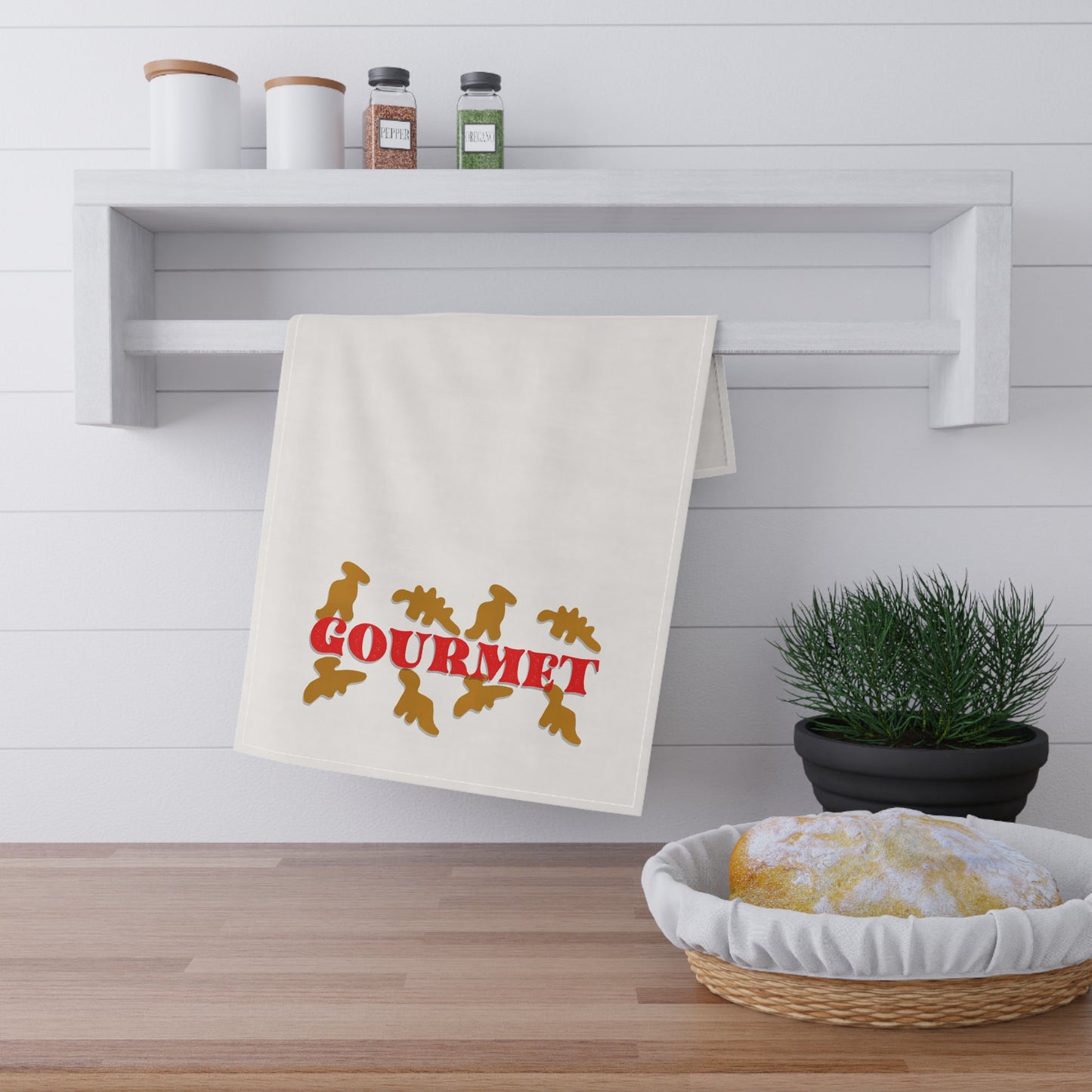 Gourmet Dino Nugs Kitchen Towel