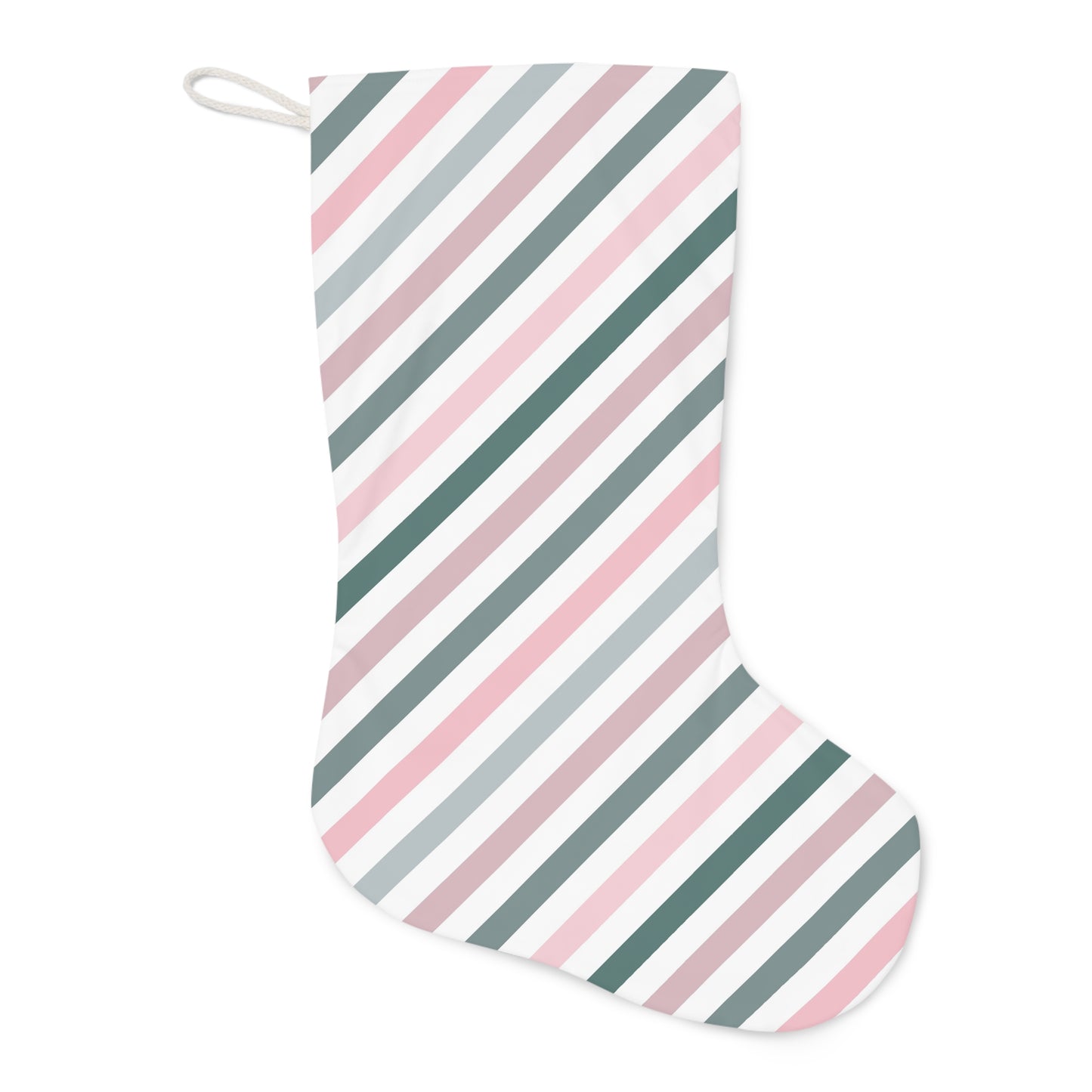 Rose Garden Color Santa Stocking
