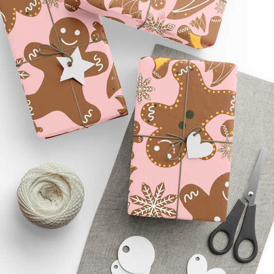 Gingerbread Wrapping Paper