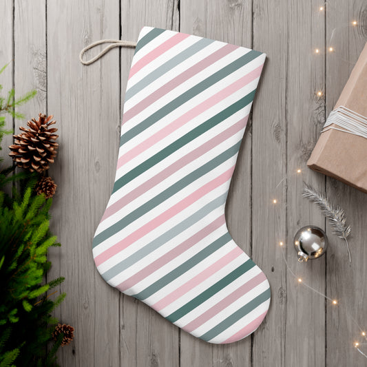Rose Garden Color Santa Stocking