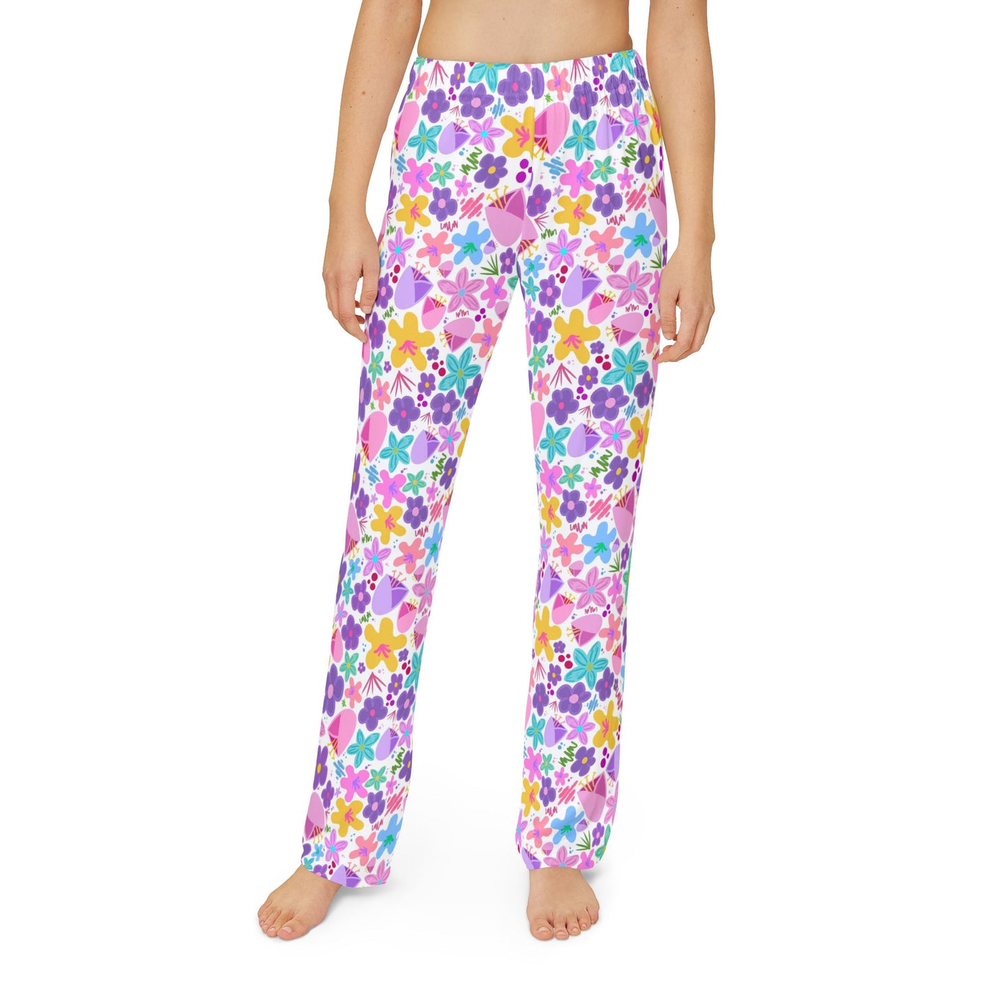 Floral Kids Pajama Pants